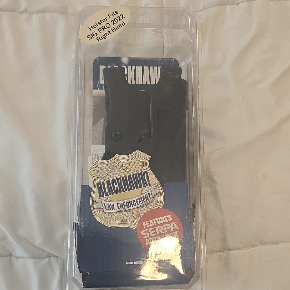 Blackhawk Black Holster for SIG P320/P250